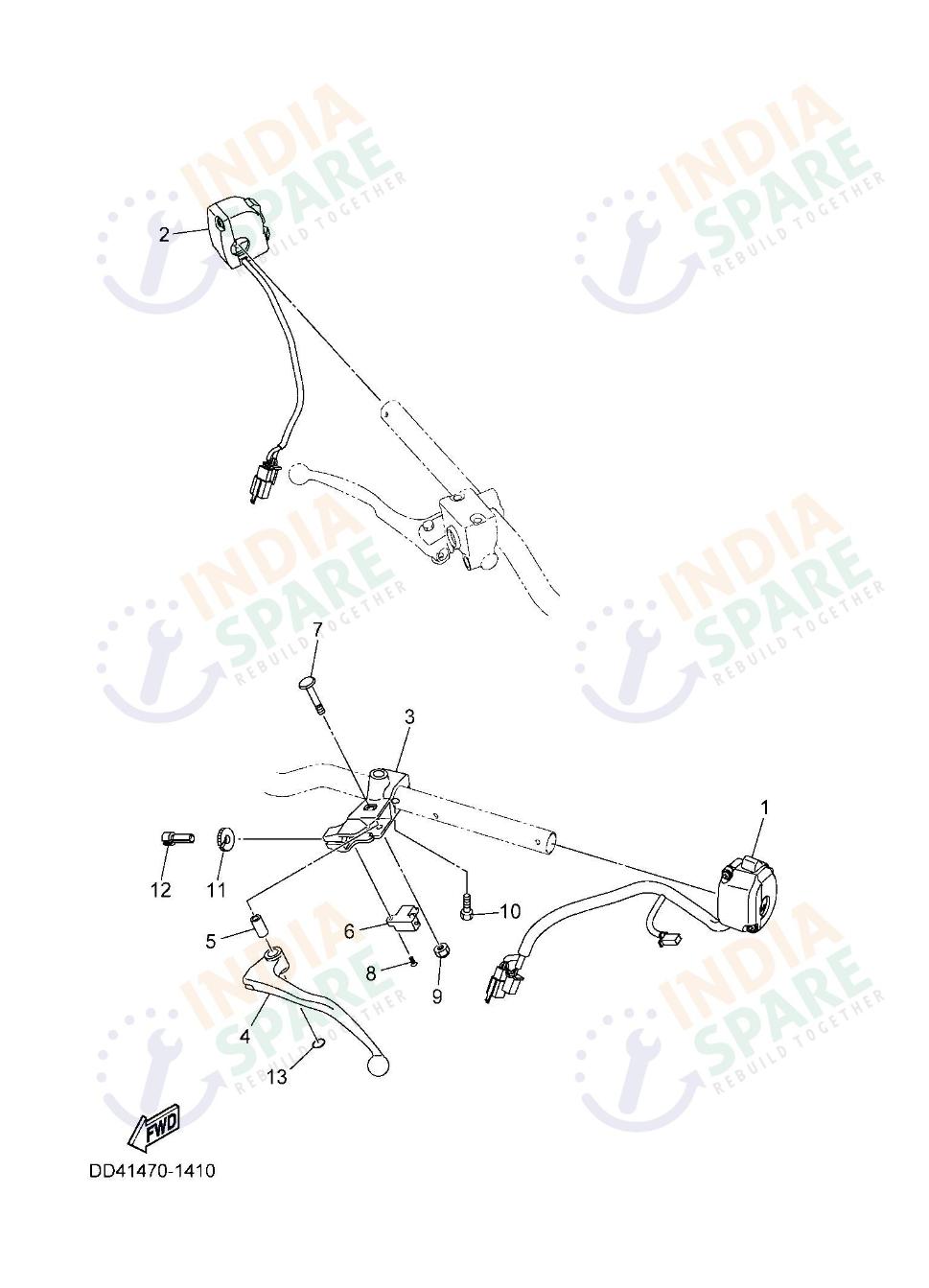HANDLE SWITCH & LEVER